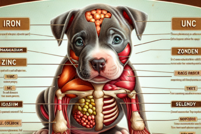 Pitbull Puppy Nutrition: Critical Role of Trace Minerals