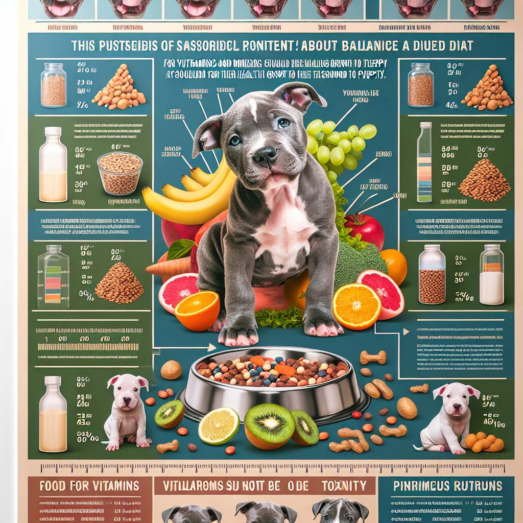 Avoiding Toxic Levels of Vitamins and Minerals in a Pitbull Puppy Diet