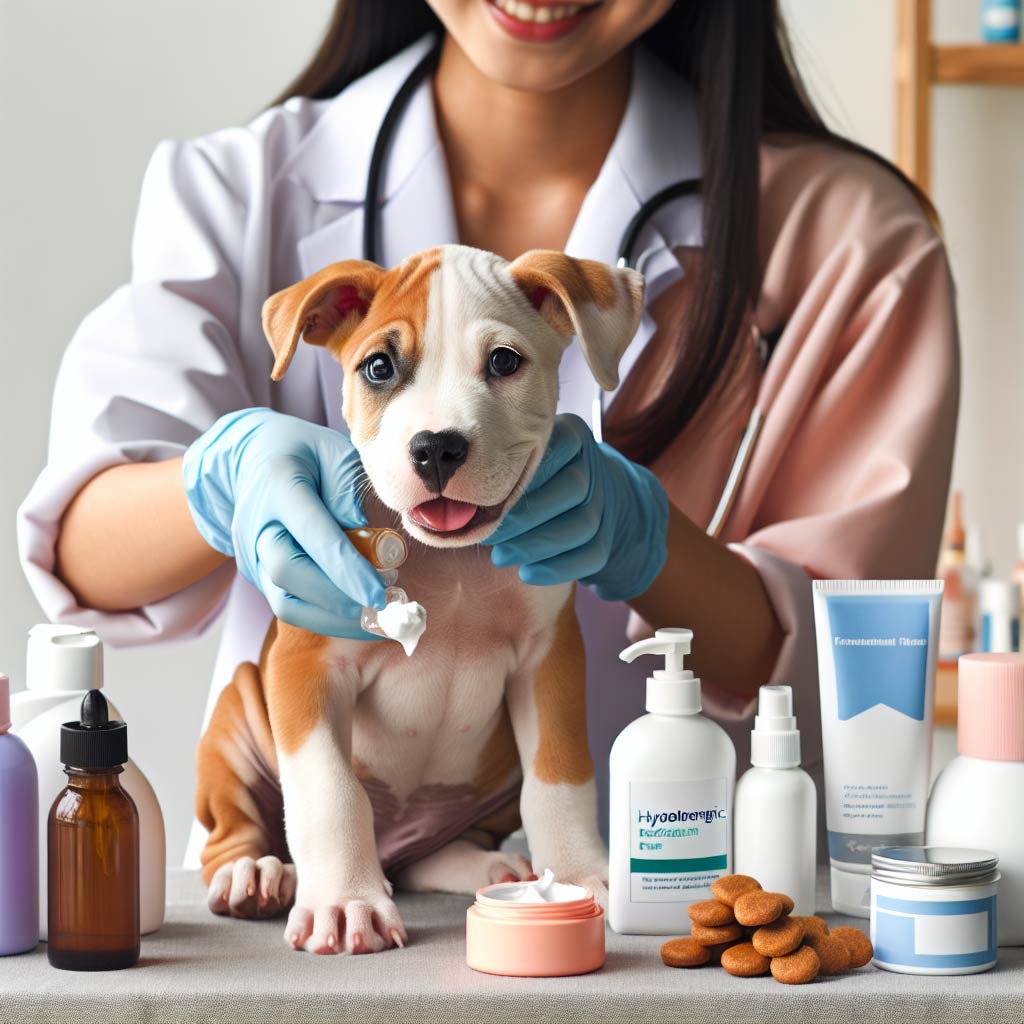 Managing Pitbull Puppy Sensitive Skin & Allergies