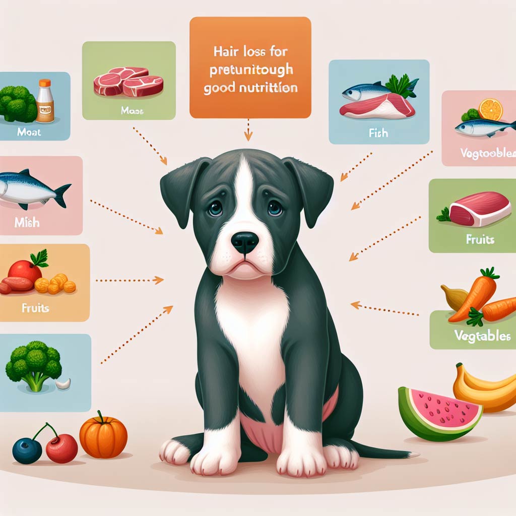 Preventing Hair Loss in Pitbull Puppies with Proper Nutrition