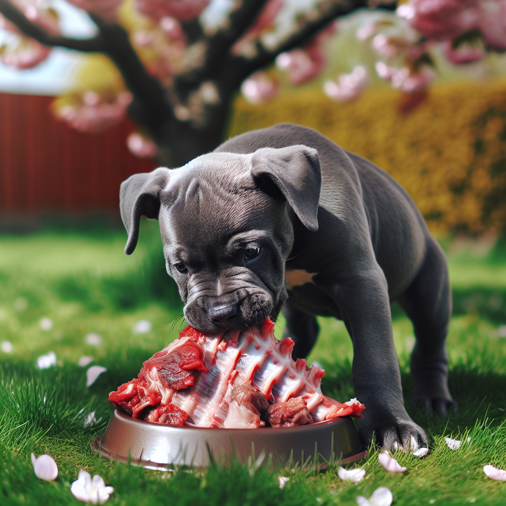 Reducing Worm Risk in Raw Pitbull Puppy Diets