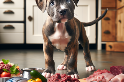 Minimizing Bacteria Risk in Raw Diets for Pitbull Puppies