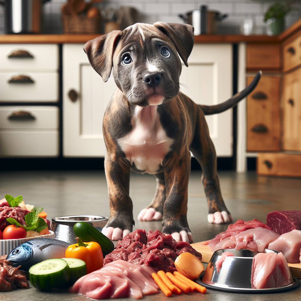 Minimizing Bacteria Risk in Raw Diets for Pitbull Puppies