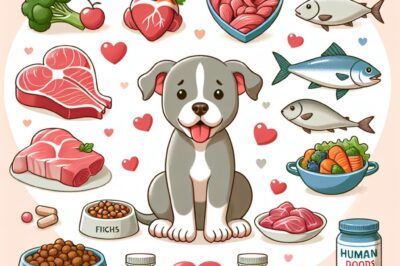 Special Dietary Considerations for Pitbull Puppies with Heart Conditions