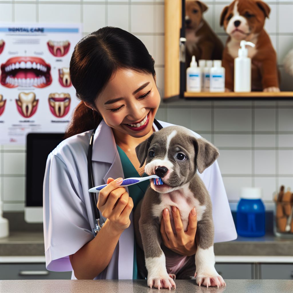 View of Pitbull Puppy Dental Care: Best Nutrition Tips for Healthy Teeth - The ...